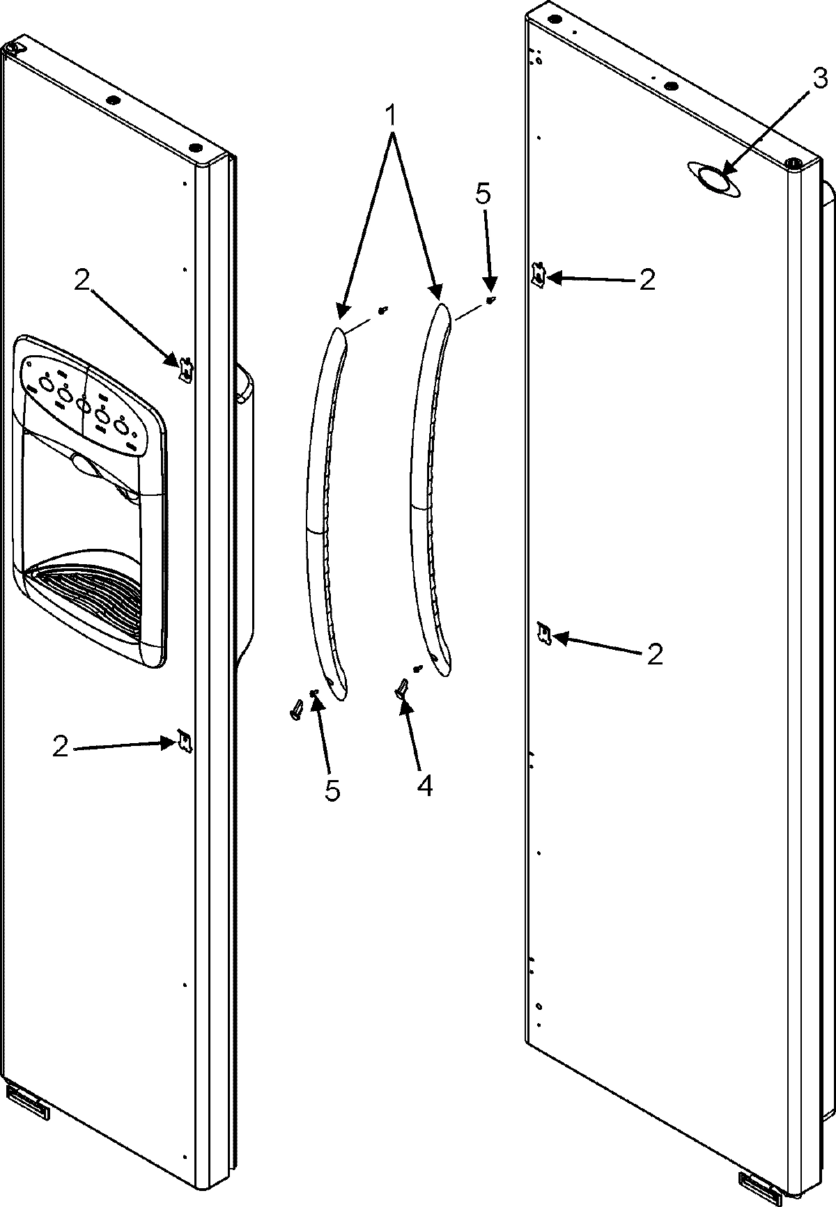 11 - HANDLES (MSD2659KES)