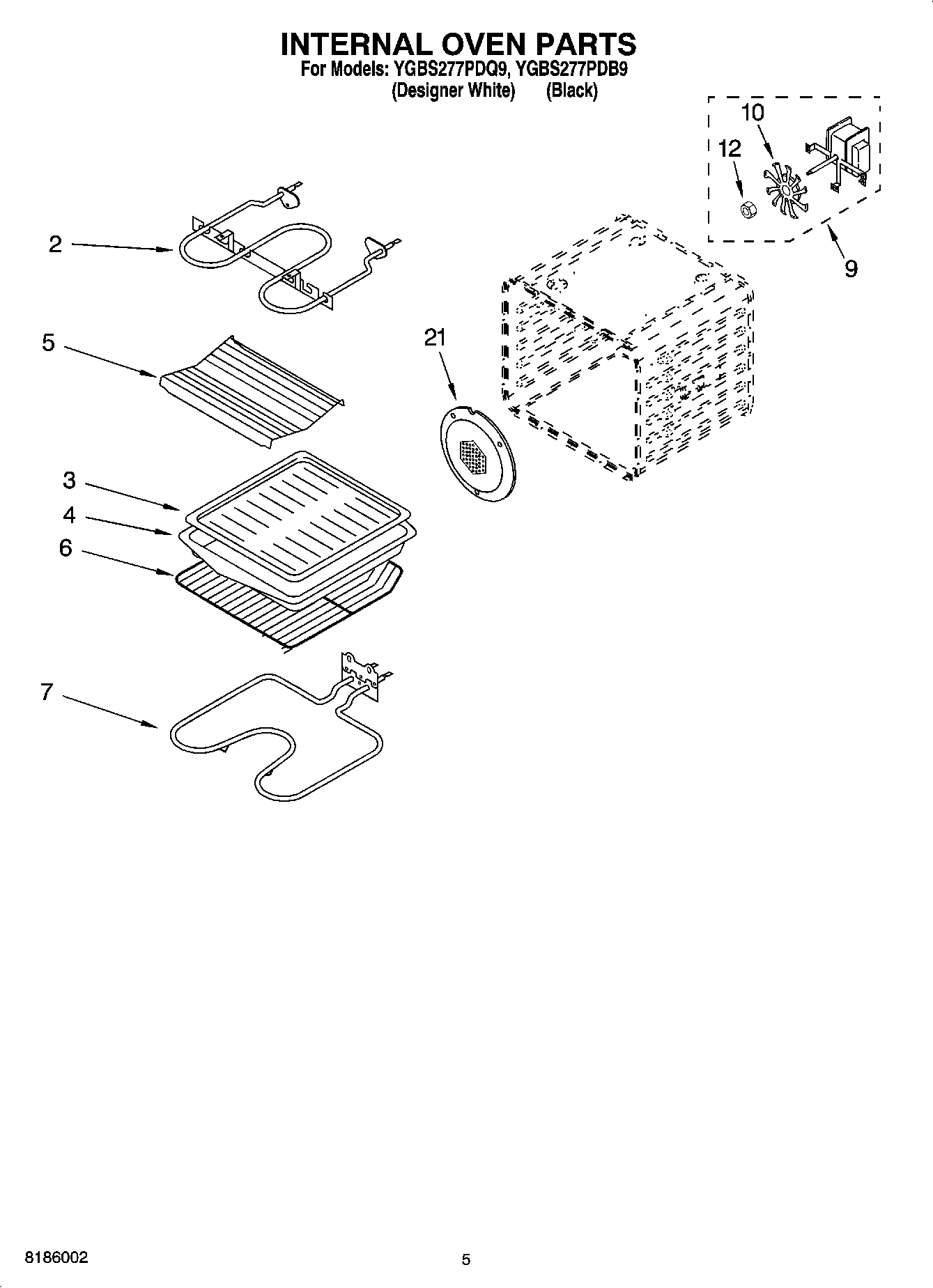 04 - INTERNAL OVEN PARTS