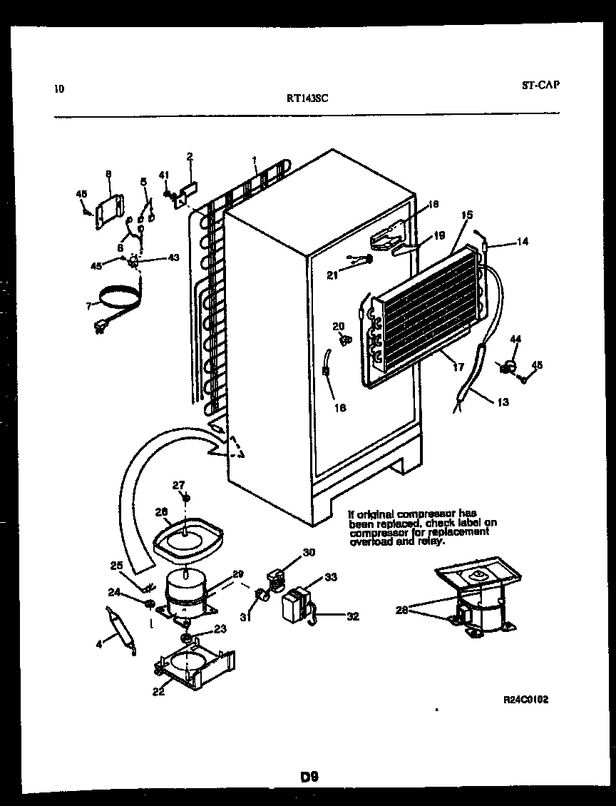 06 - SYSTEM AND AUTOMATIC DEFROST PARTS