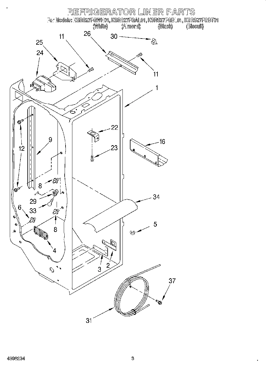 02 - REFRIGERATOR LINER