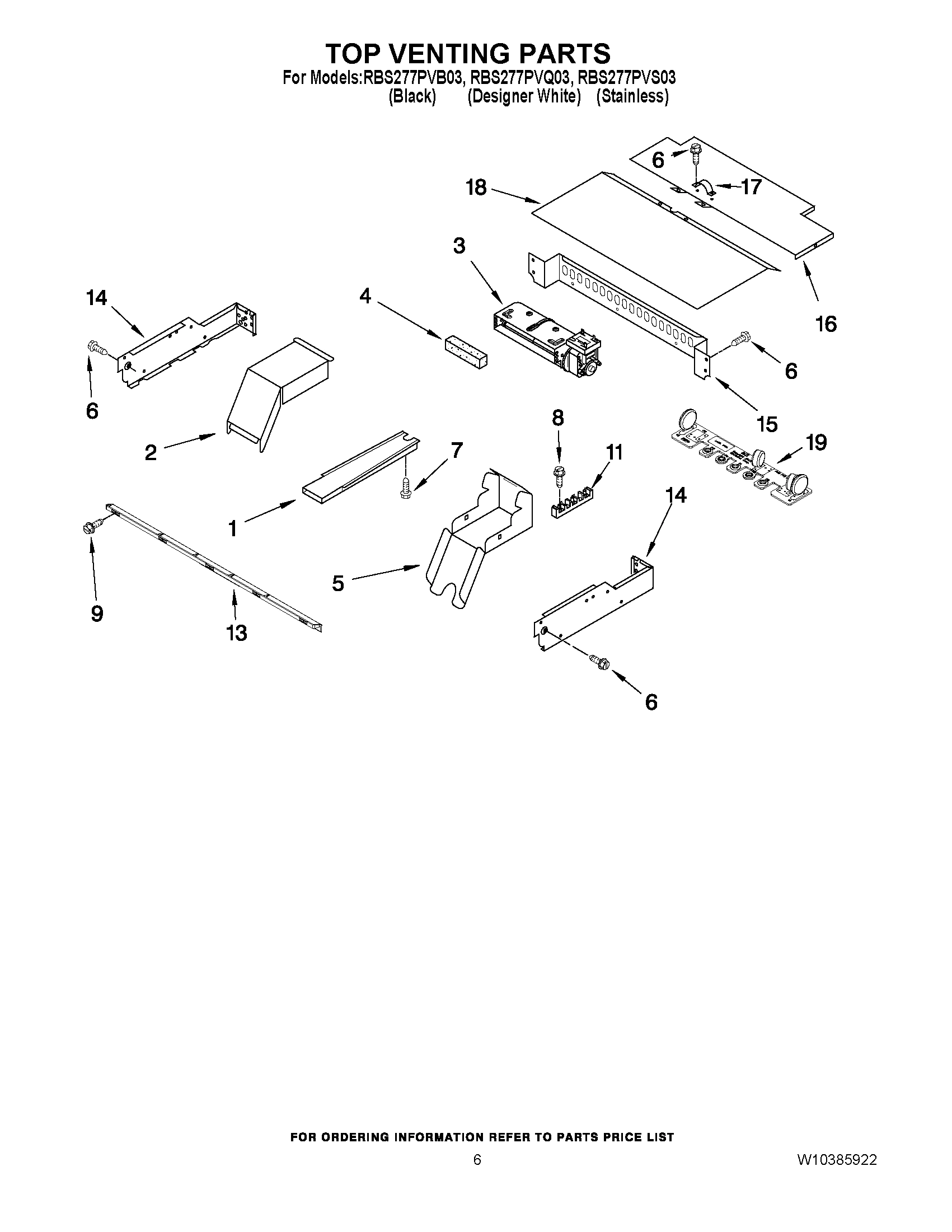 05 - TOP VENTING PARTS
