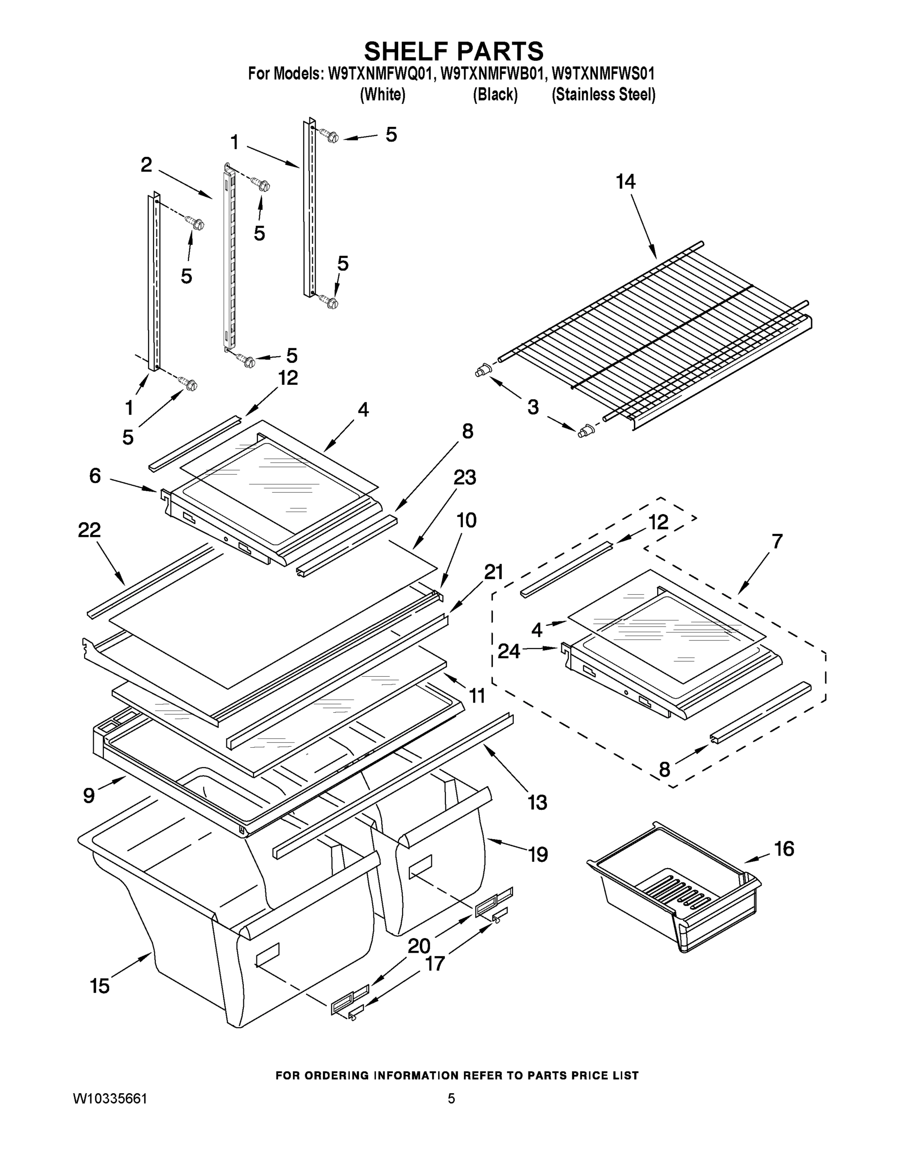 03 - SHELF PARTS