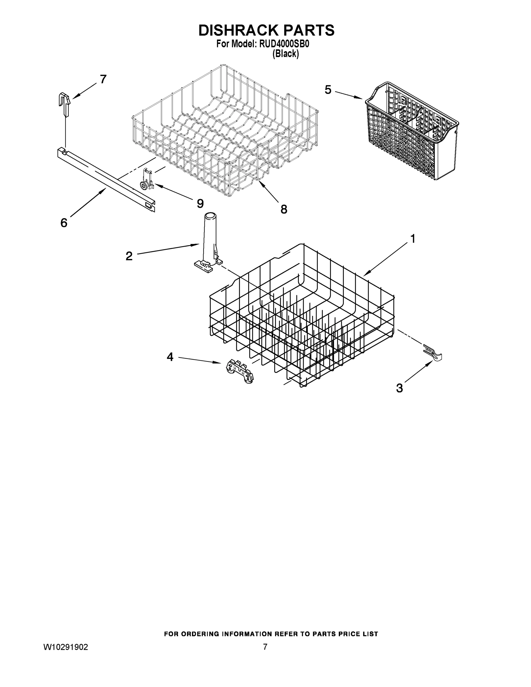 06 - DISHRACK PARTS