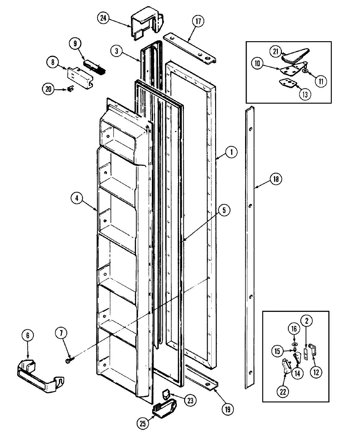 02 - FREEZER DOOR