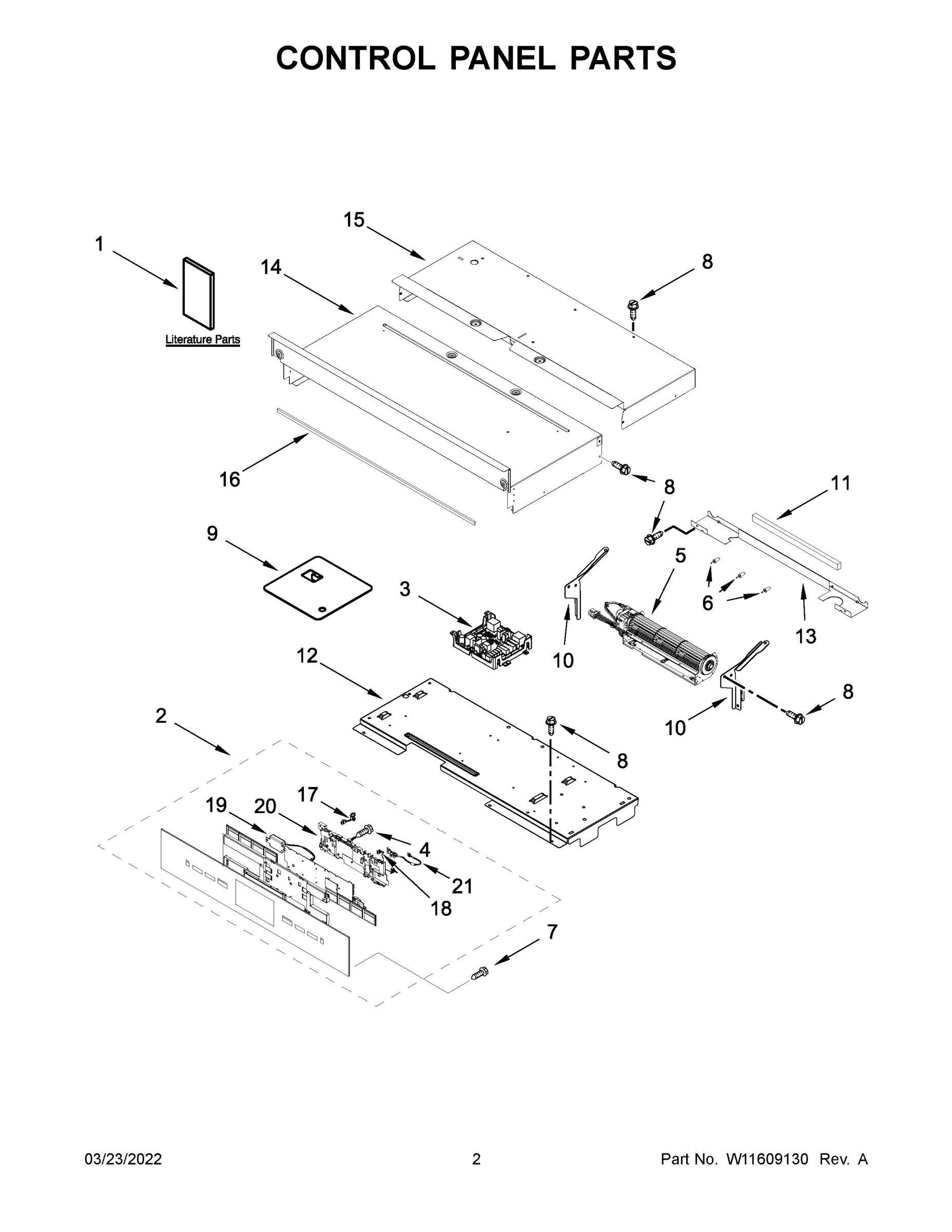 02 - CONTROL PANEL PARTS