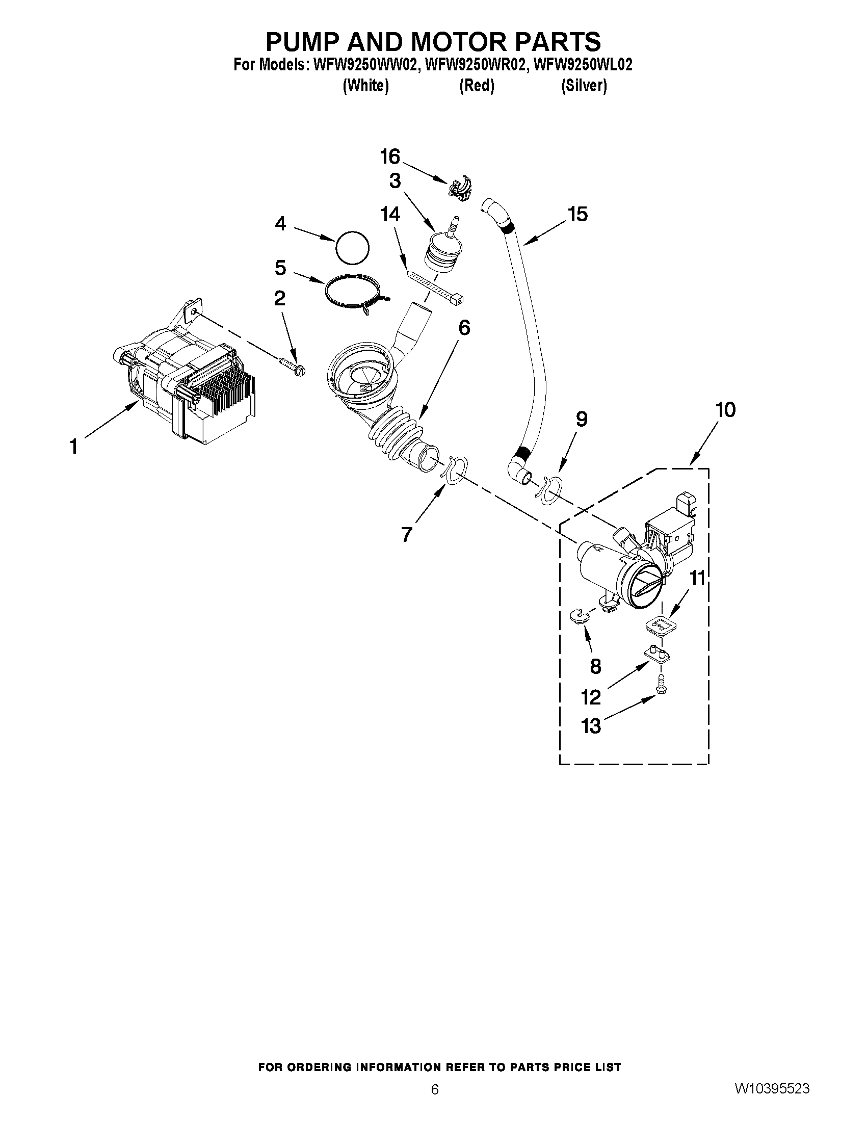 05 - PUMP AND MOTOR PARTS