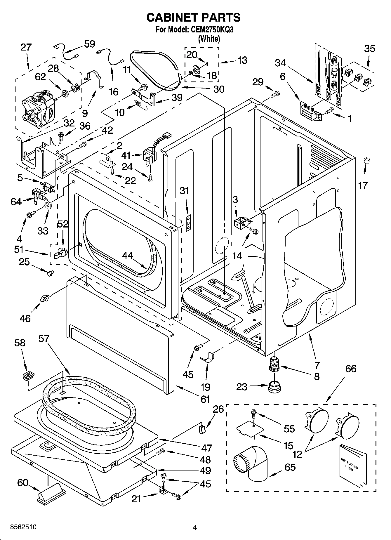 02 - CABINET PARTS