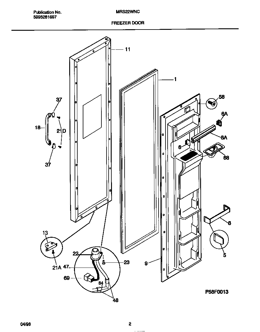 02 - FREEZER DOOR