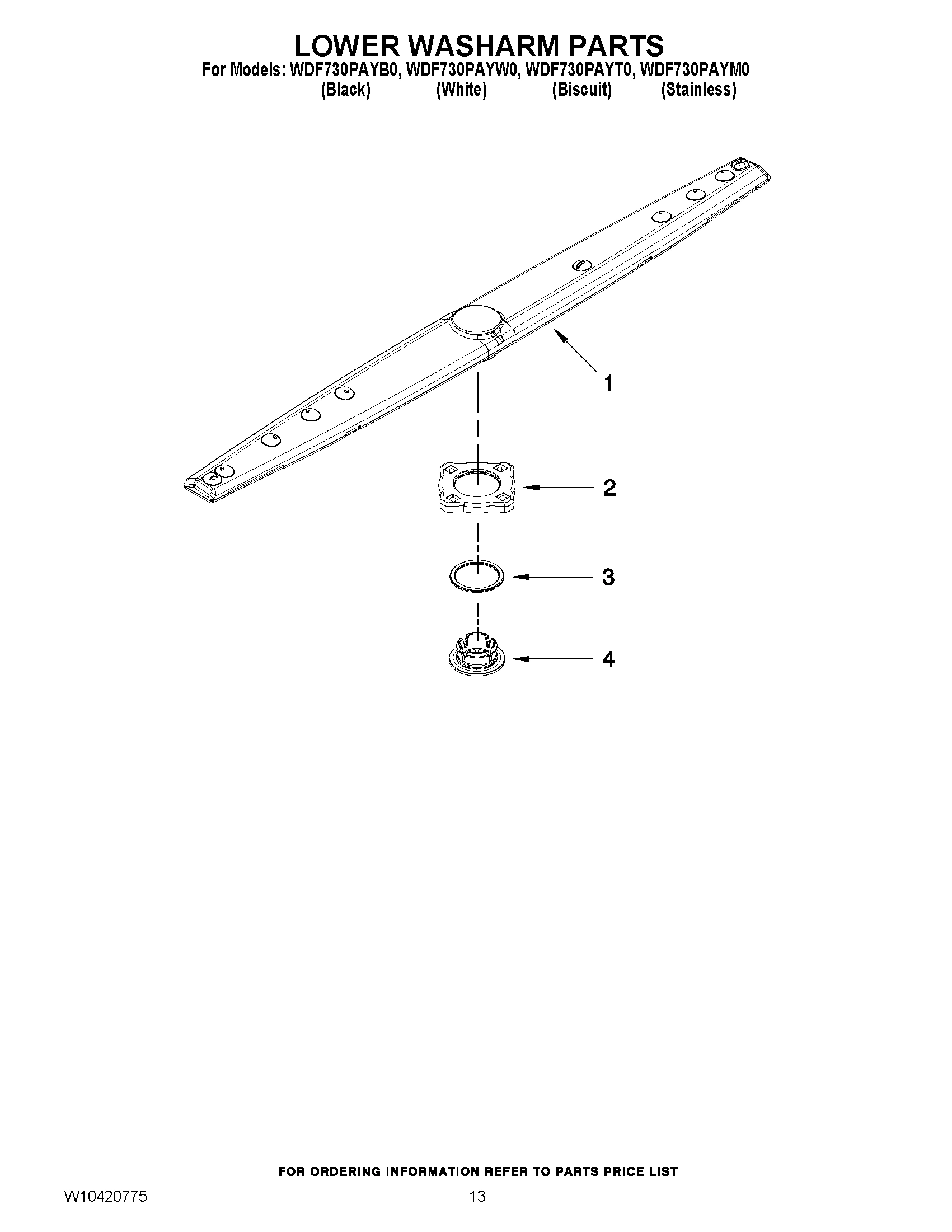 11 - LOWER WASHARM PARTS