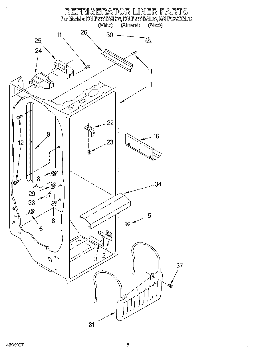 02 - REFRIGERATOR LINER