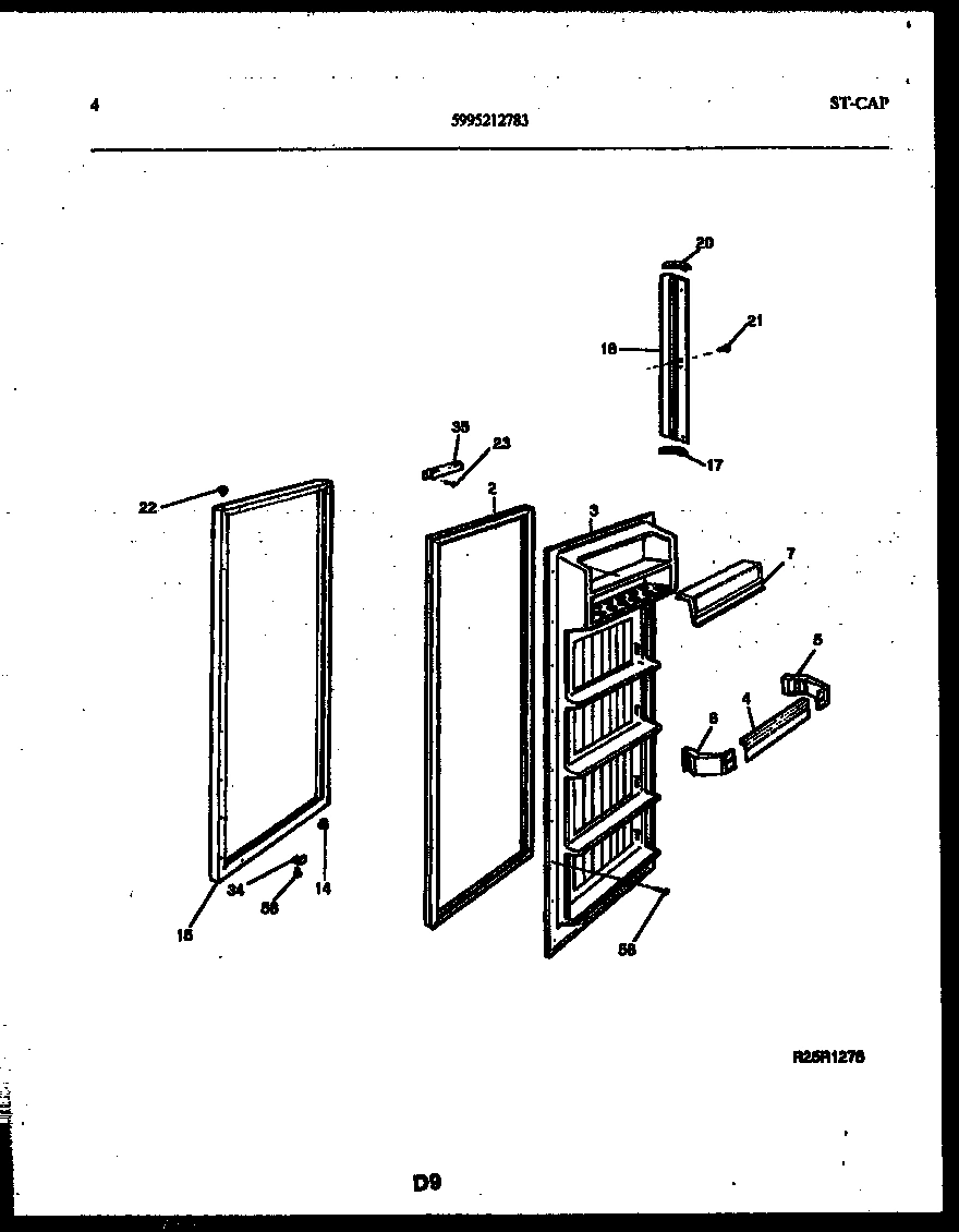 03 - REFRIGERATOR DOOR PARTS