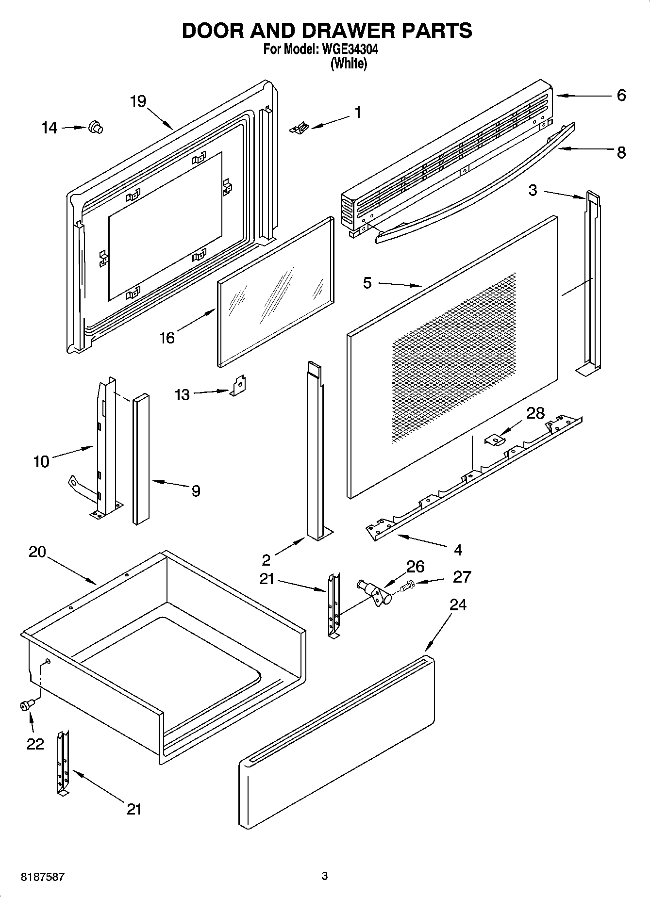 03 - DOOR AND DRAWER PARTS