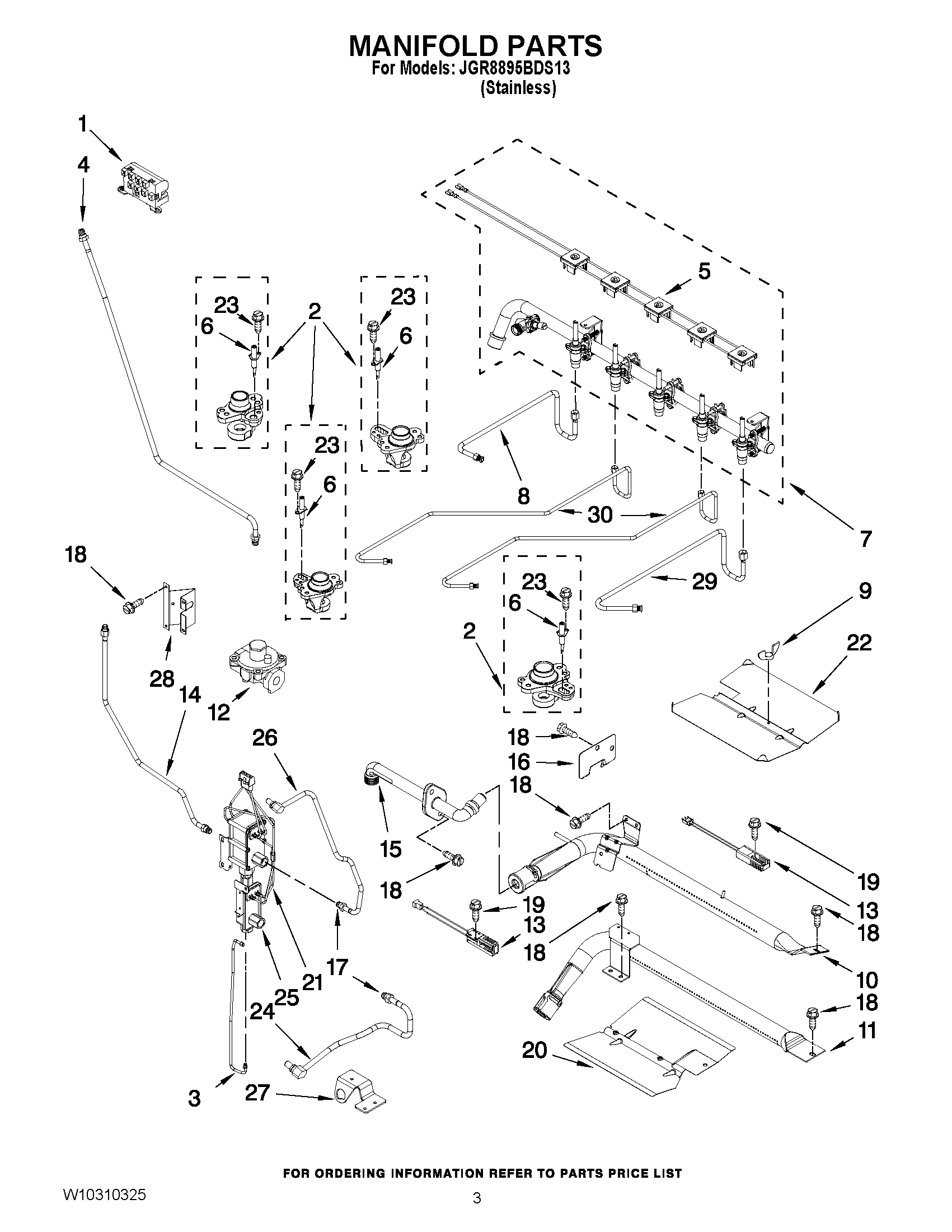 03 - MANIFOLD PARTS