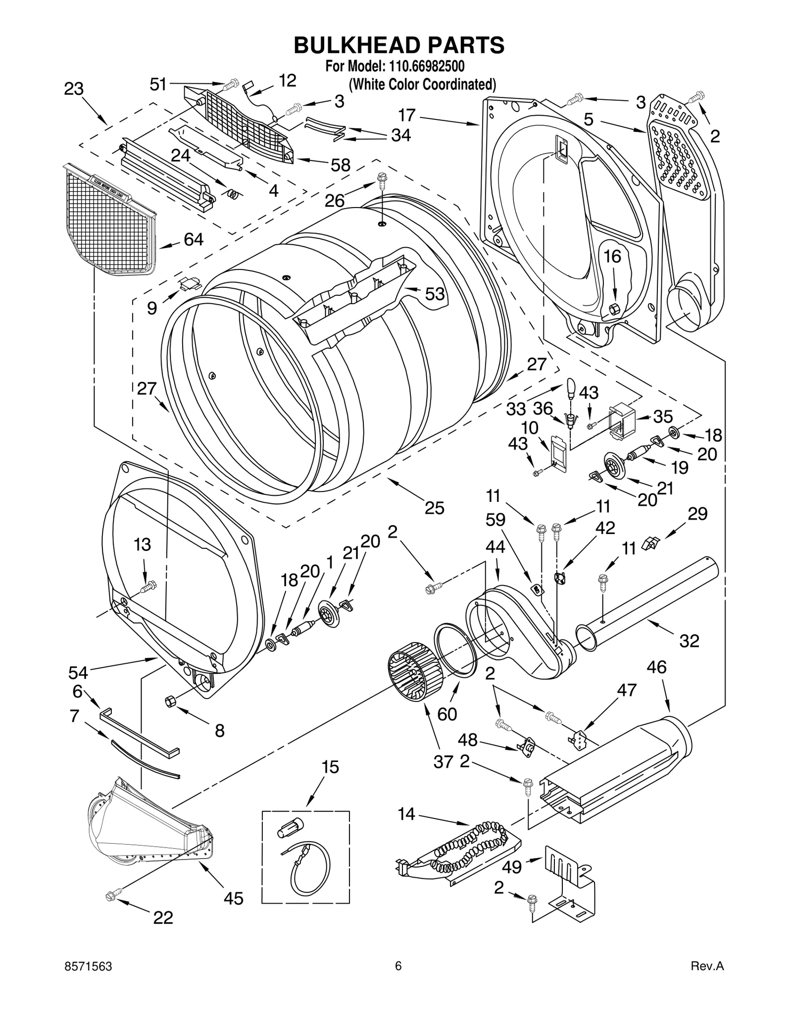 BULKHEAD PARTS