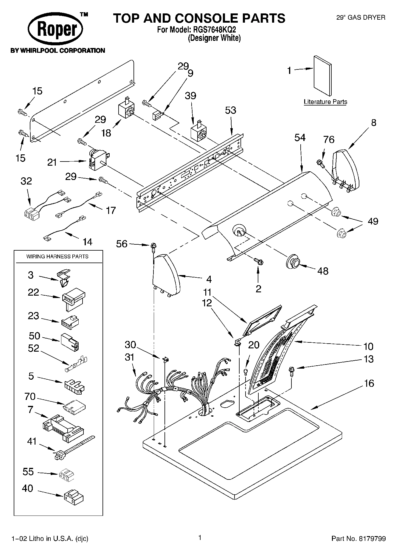 01 - TOP AND CONSOLE, LITERATURE