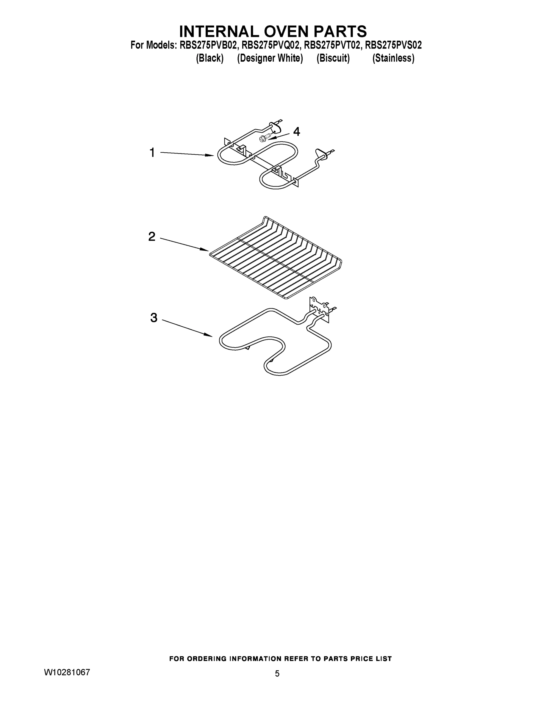 04 - INTERNAL OVEN PARTS