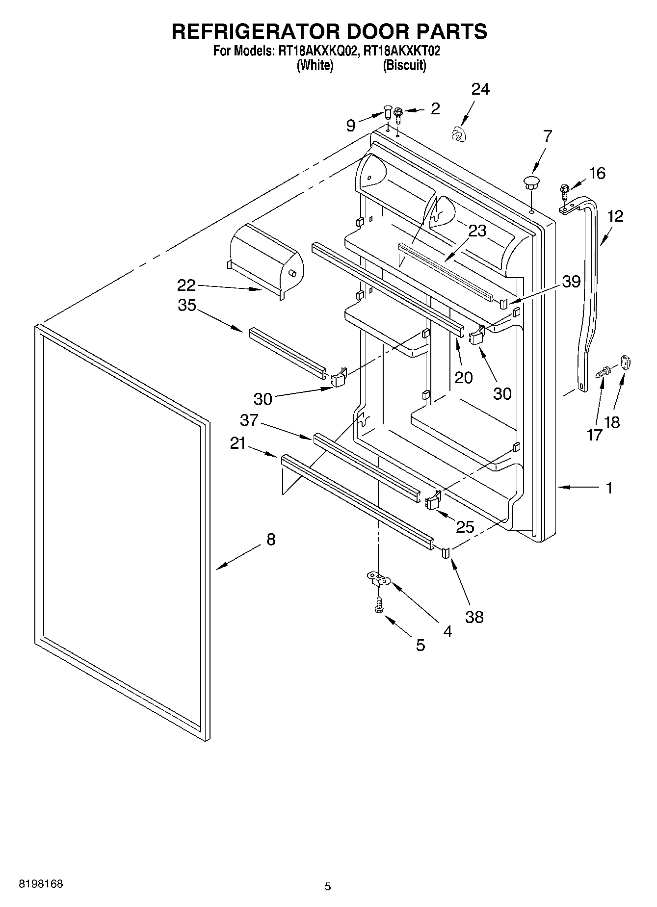 04 - REFRIGERATOR DOOR