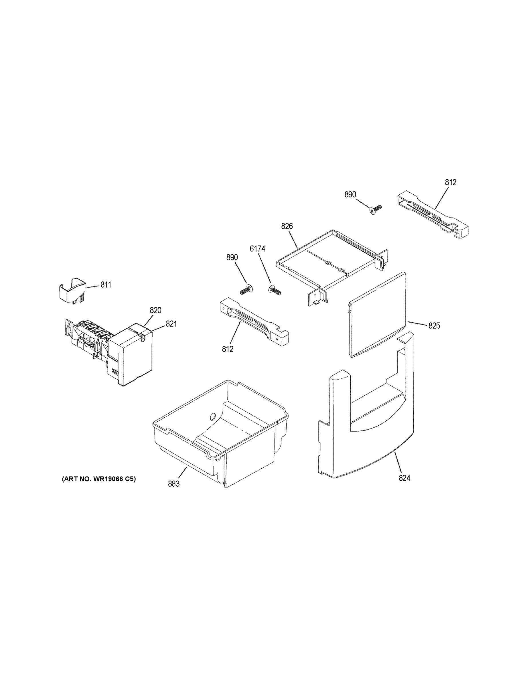 ICE MAKER & DISPENSER