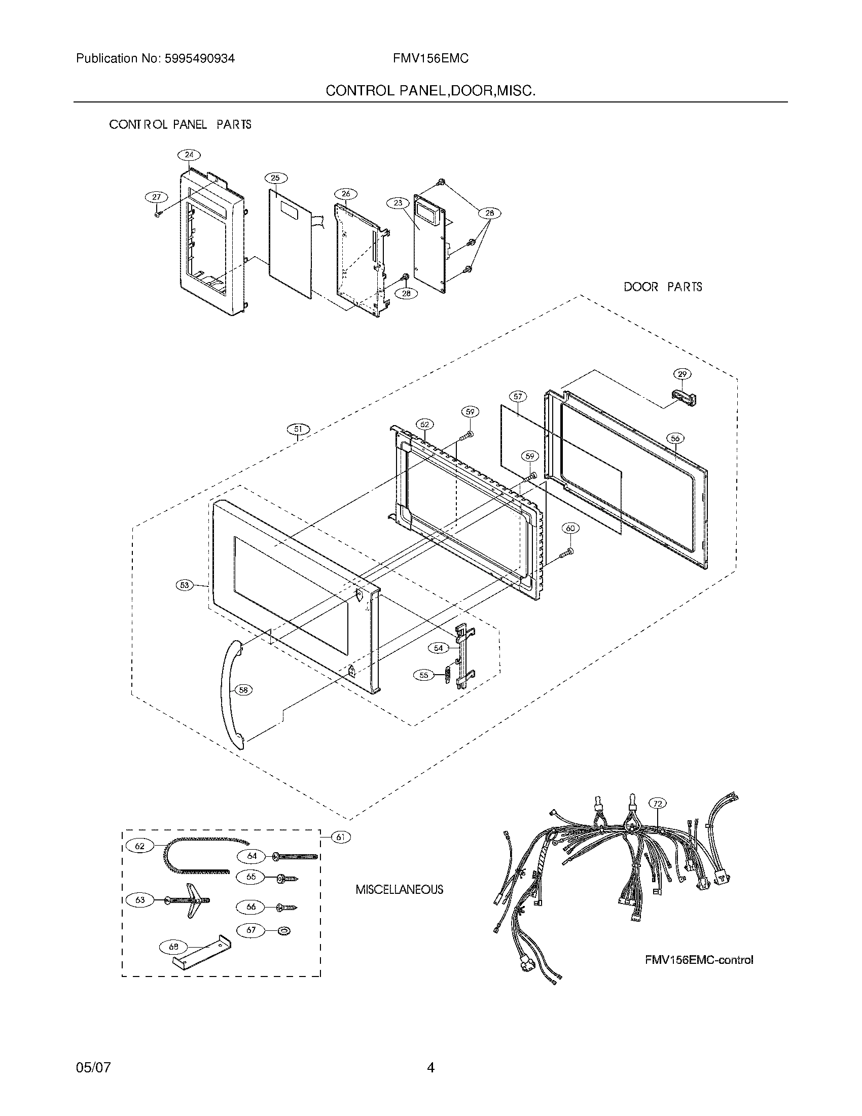 05 - CONTROL PANEL DOOR MISC