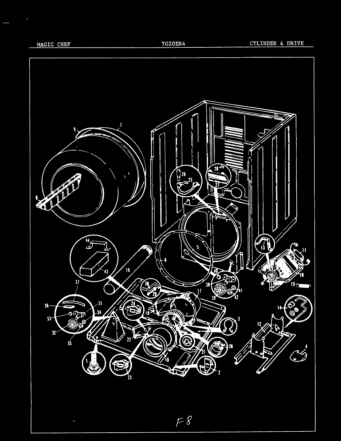 02 - CYLINDER & DRIVE