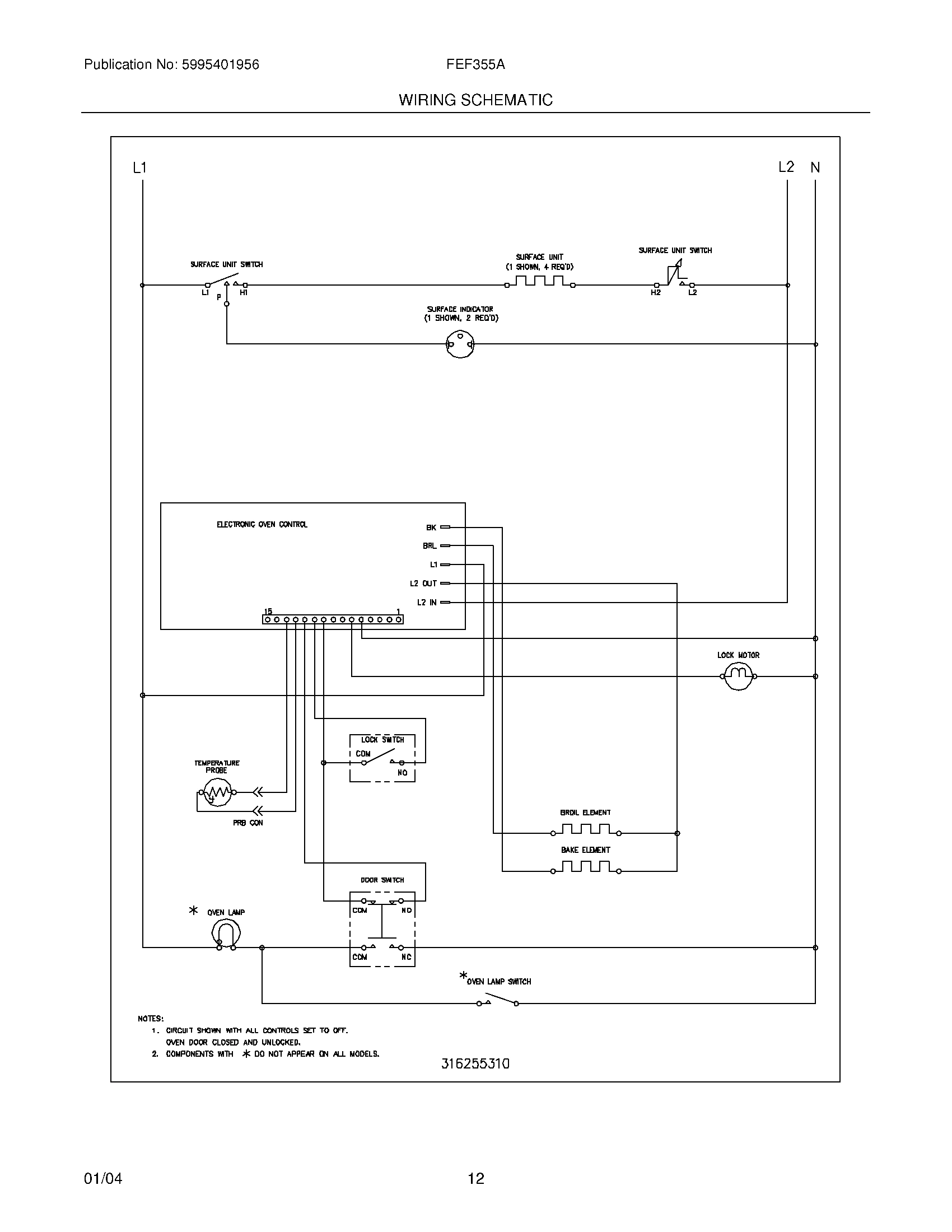 10 - WIRING SCHEMATIC