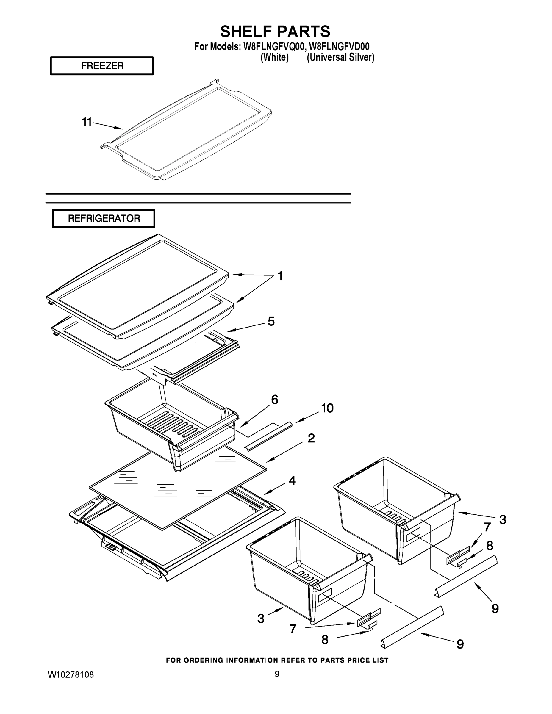 05 - SHELF PARTS