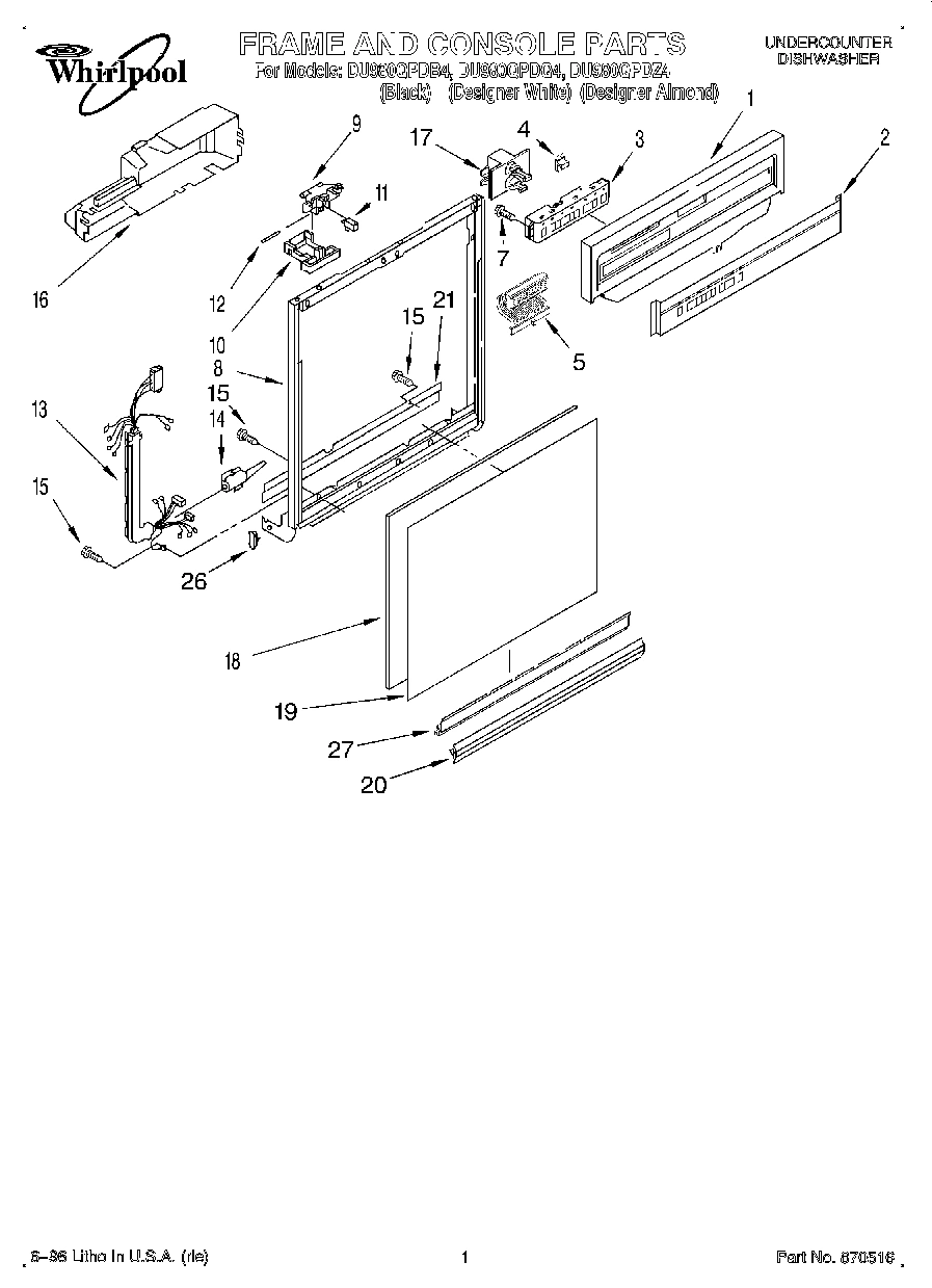 01 - FRAME AND CONSOLE