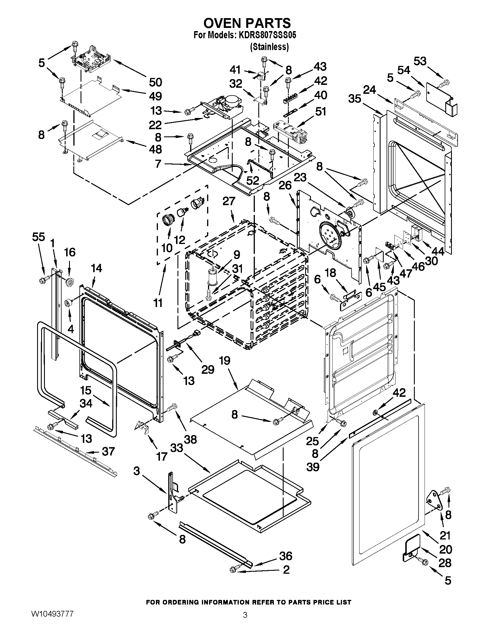 02 - OVEN PARTS