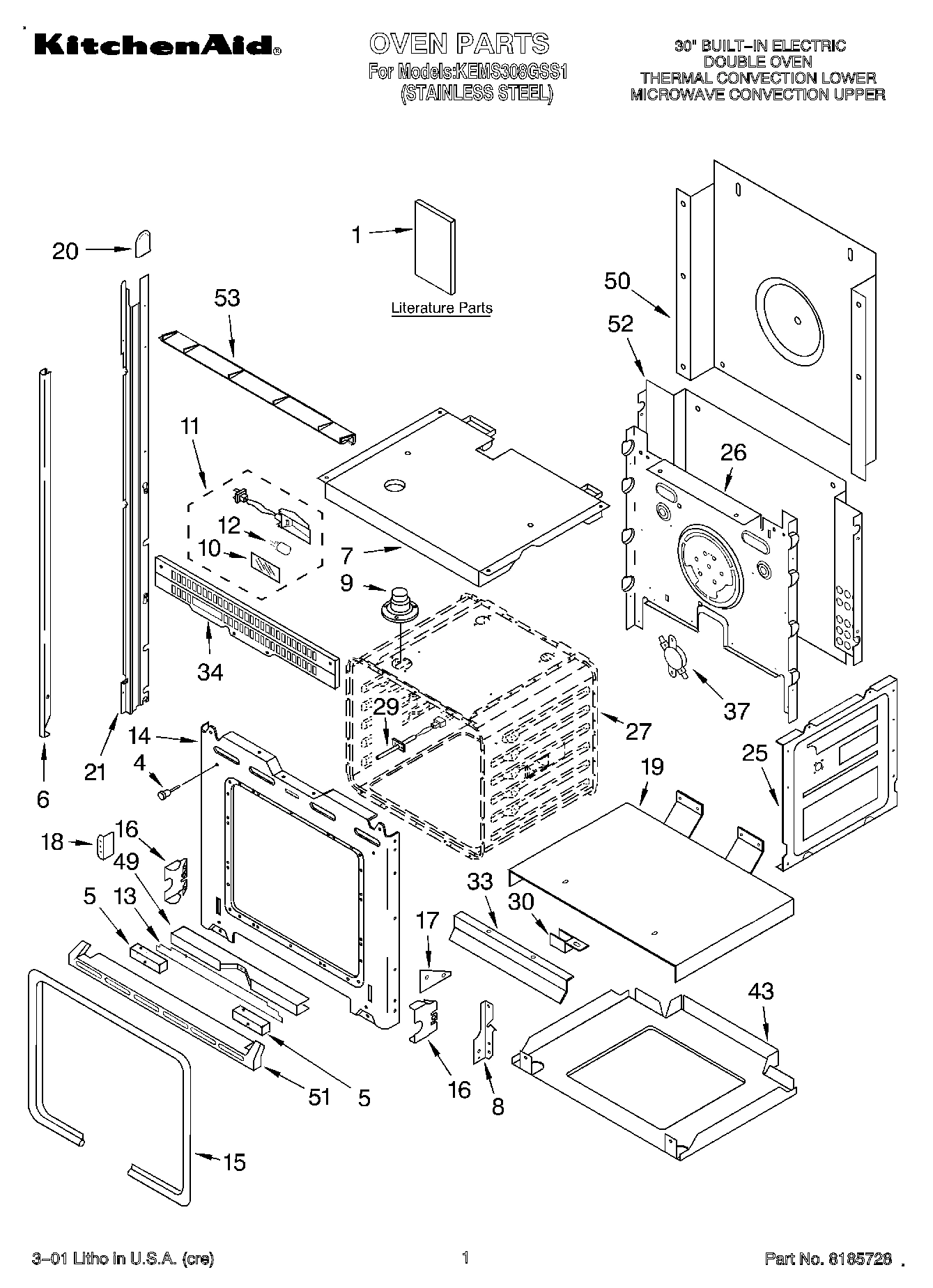 01 - OVEN, LITERATURE