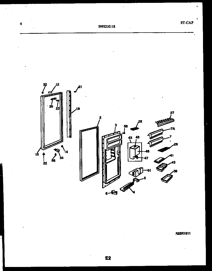 03 - REFRIGERATOR DOOR PARTS