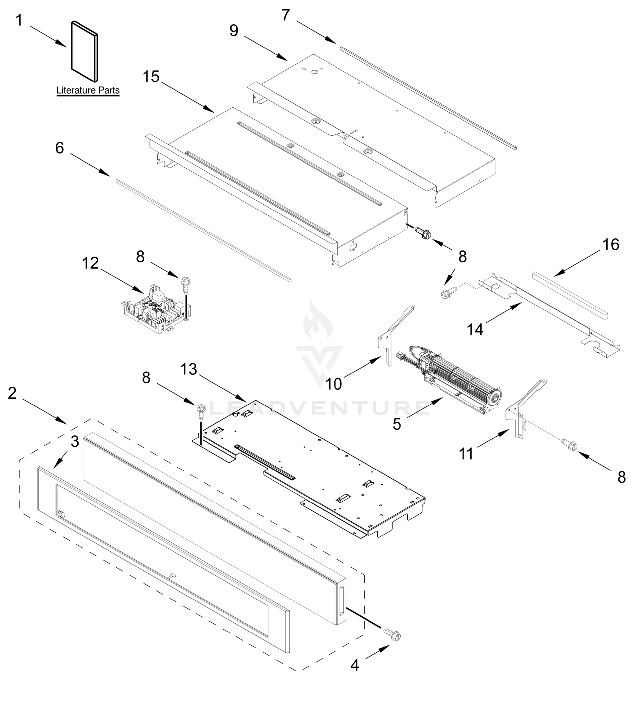 CONTROL PANEL PARTS