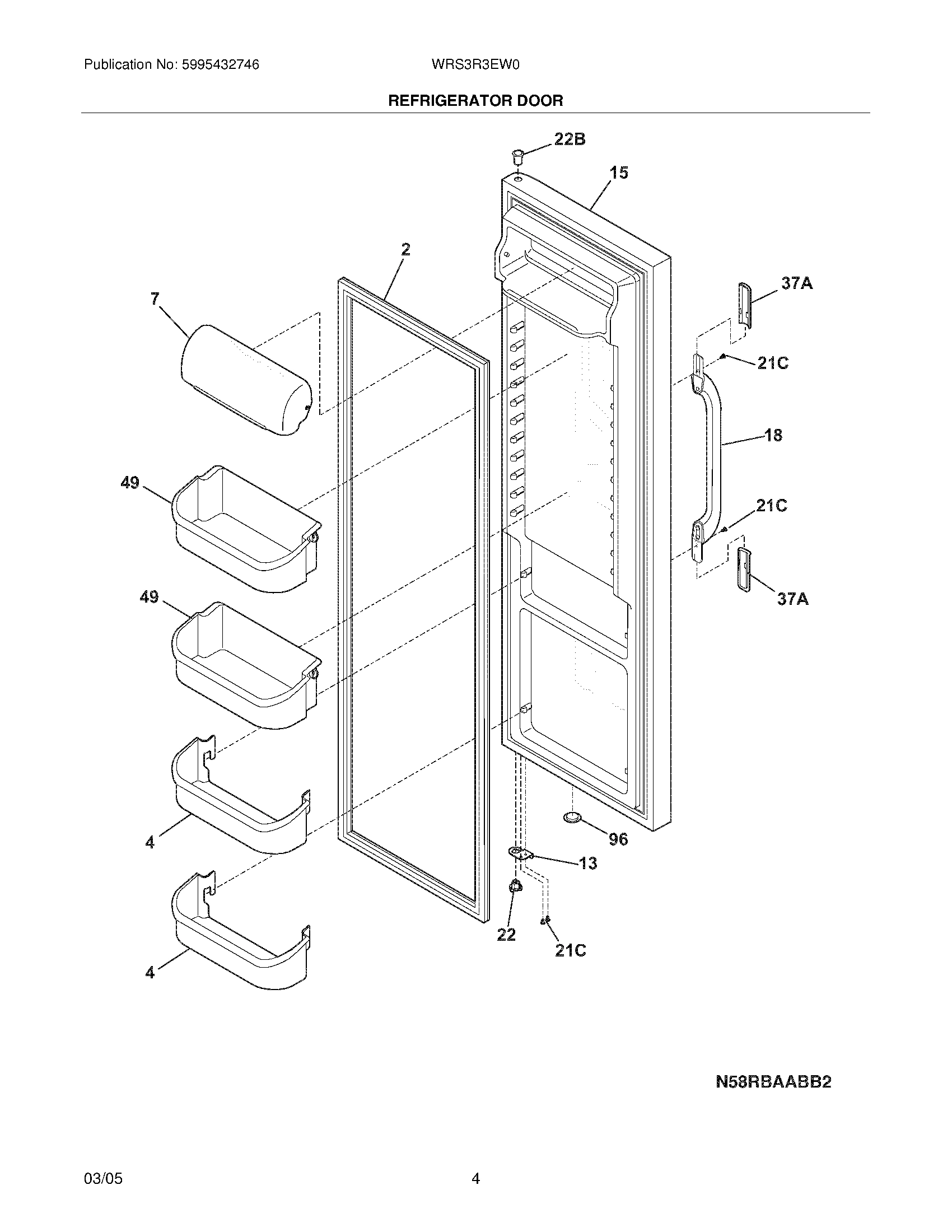 05 - REFRIGERATOR DOOR