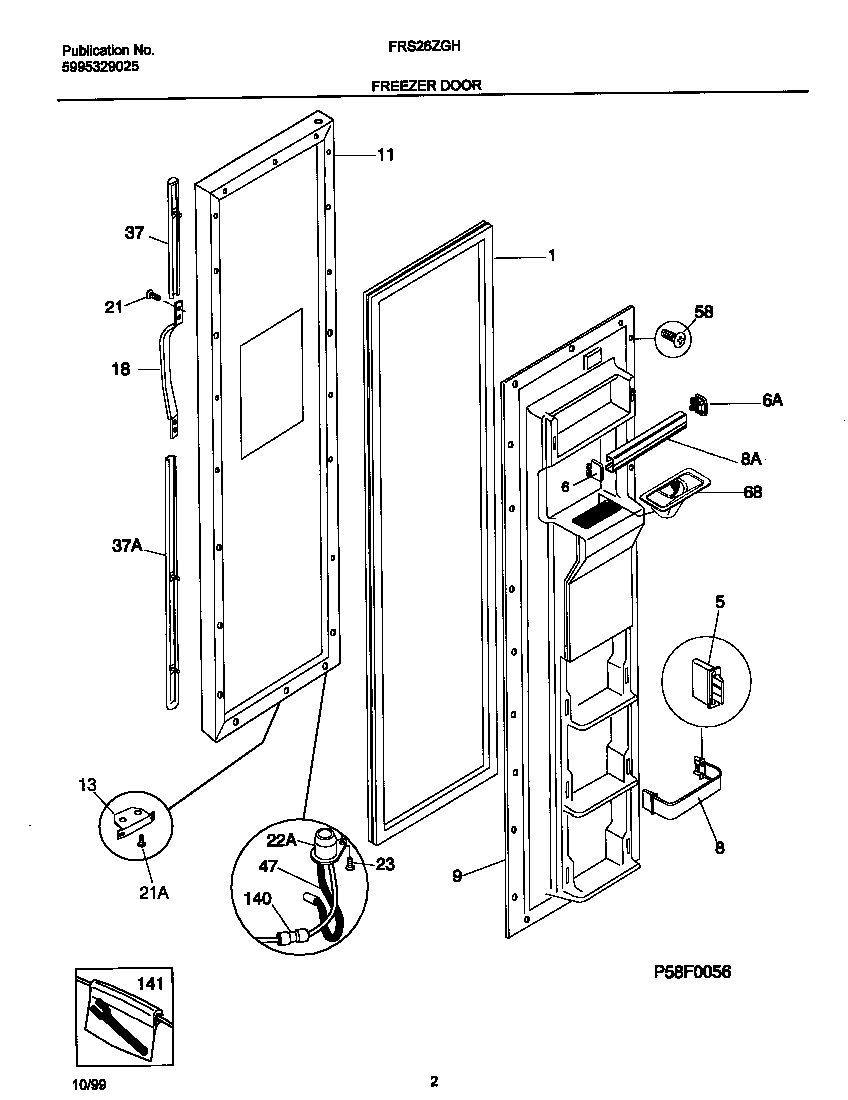 02 - FREEZER DOOR