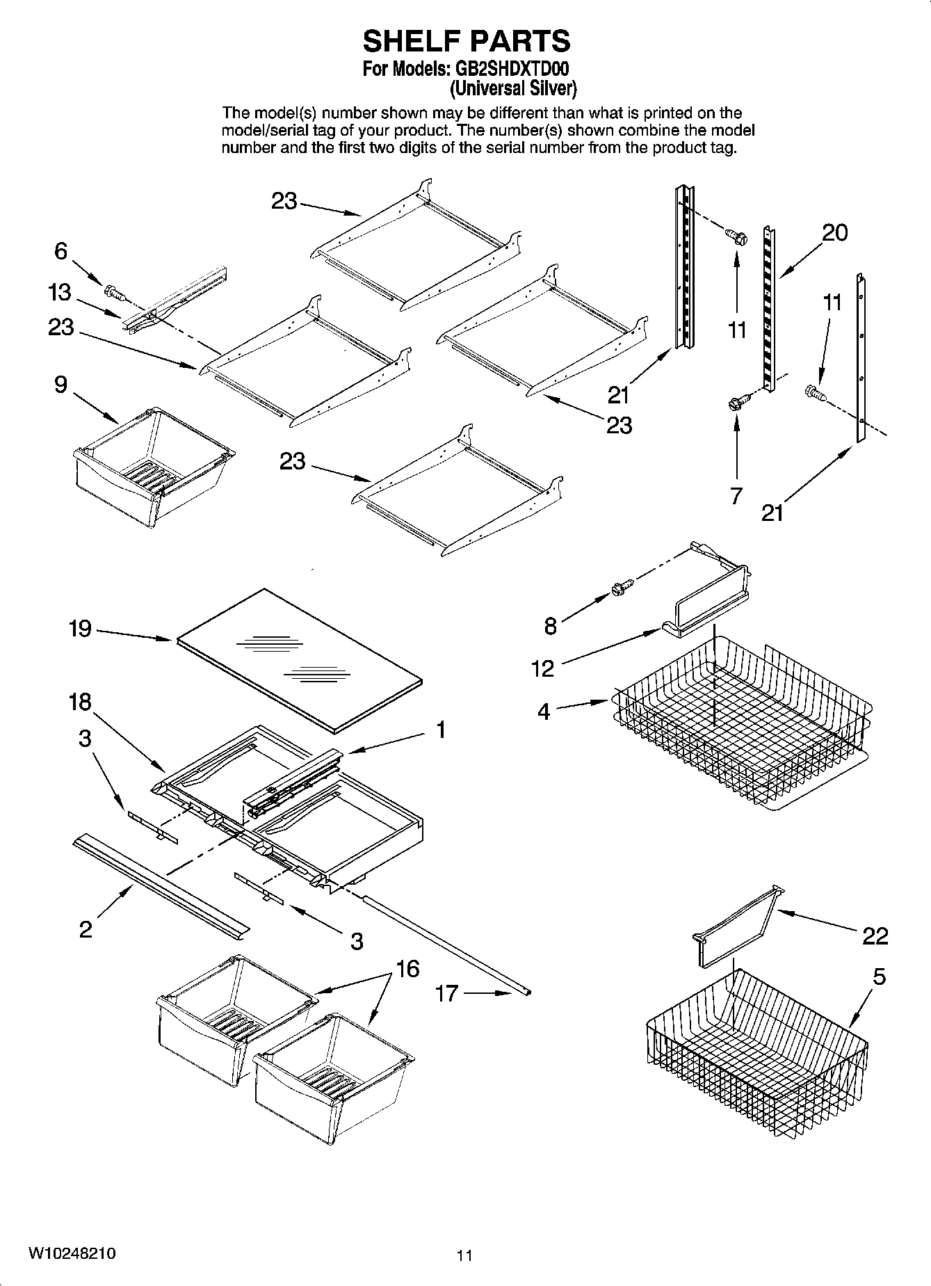 07 - SHELF PARTS