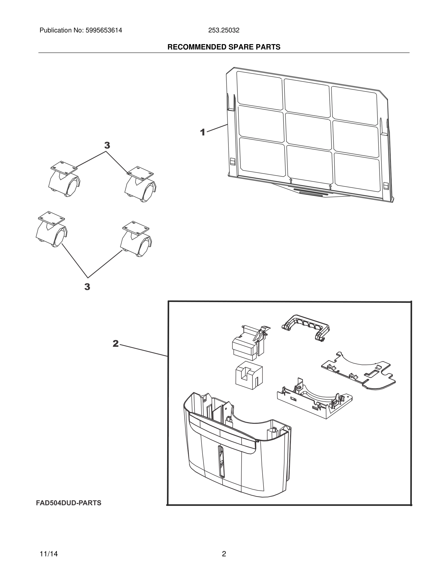 03 - RECOMMENDED SPARE PARTS
