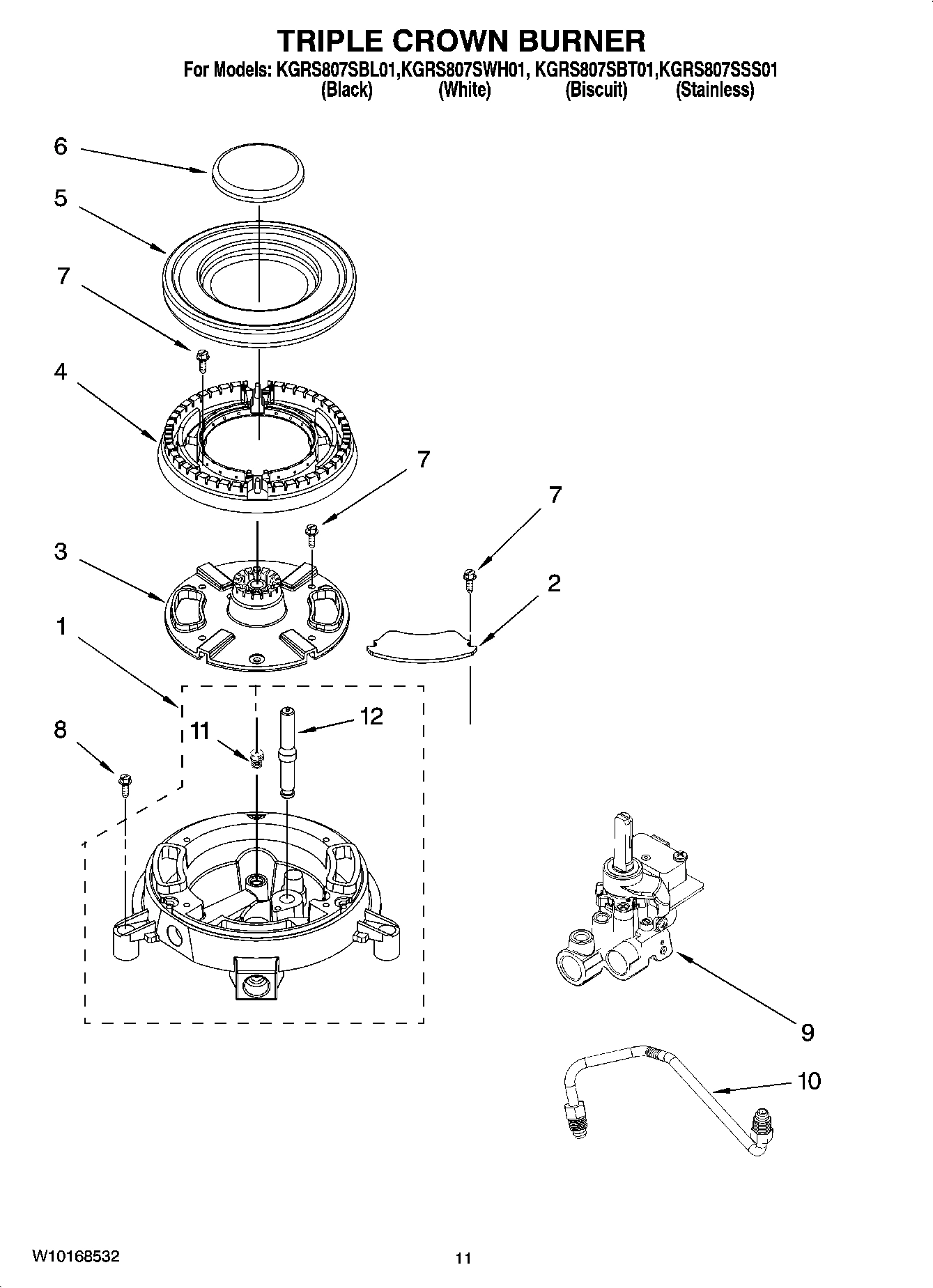 08 - TRIPLE CROWN BURNER