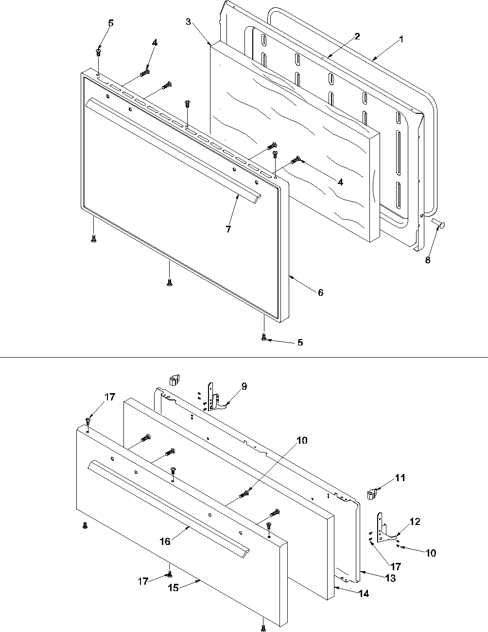 04 - Oven Door and Broiler Door