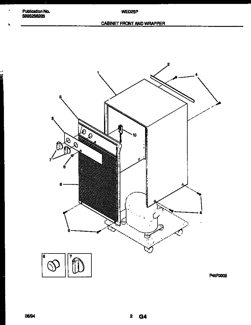 02 - CABINET FRONT AND WRAPPER