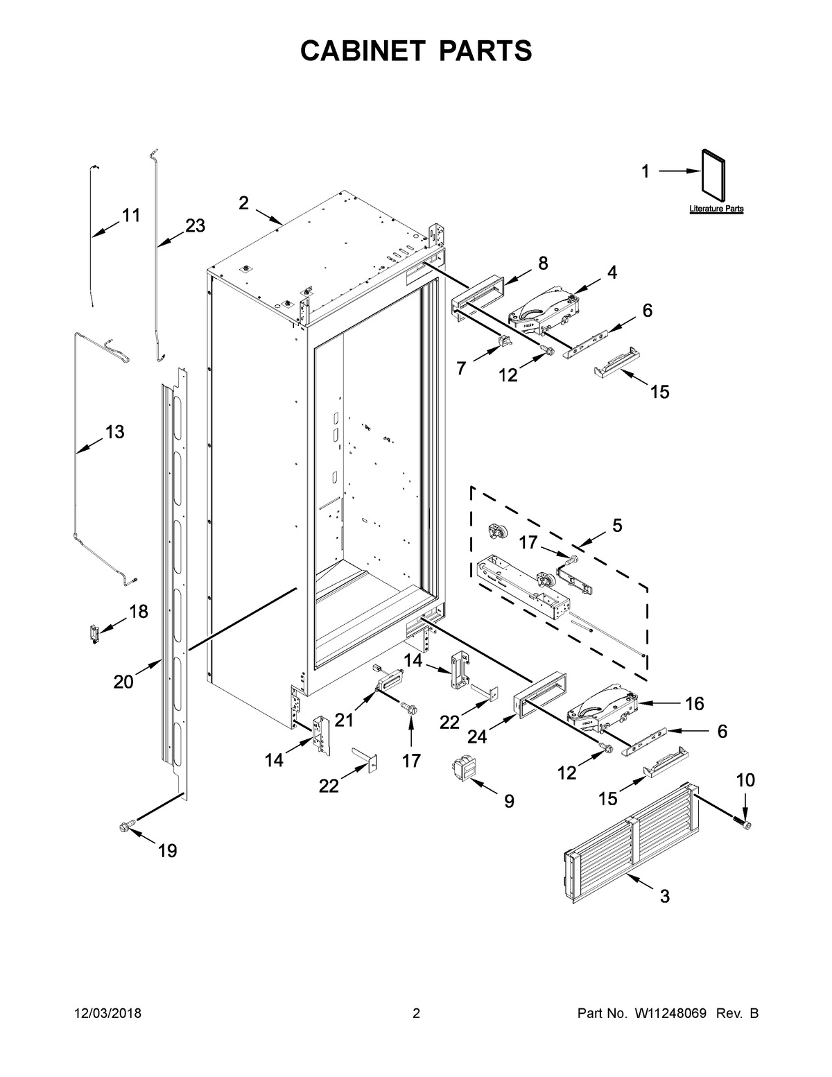 02 - CABINET PARTS