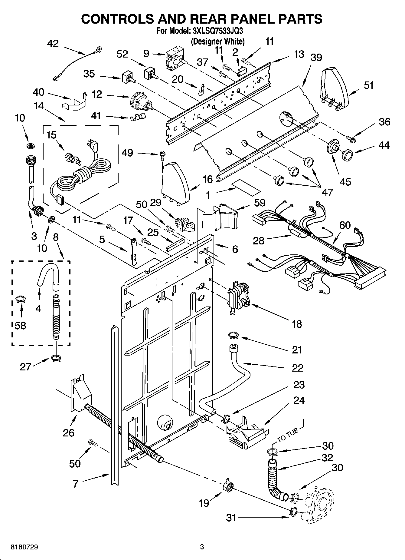 02 - CONTROLS AND REAR PANEL PARTS