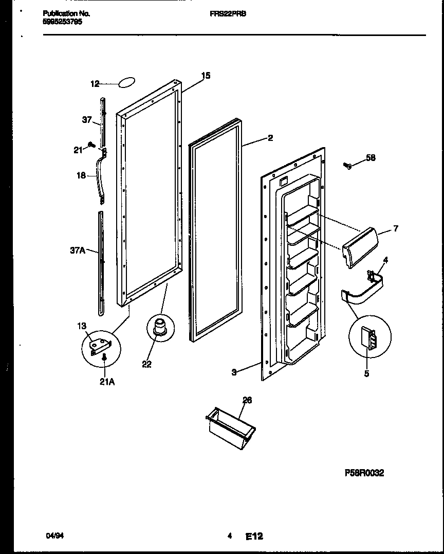 03 - REFRIGERATOR DOOR PARTS