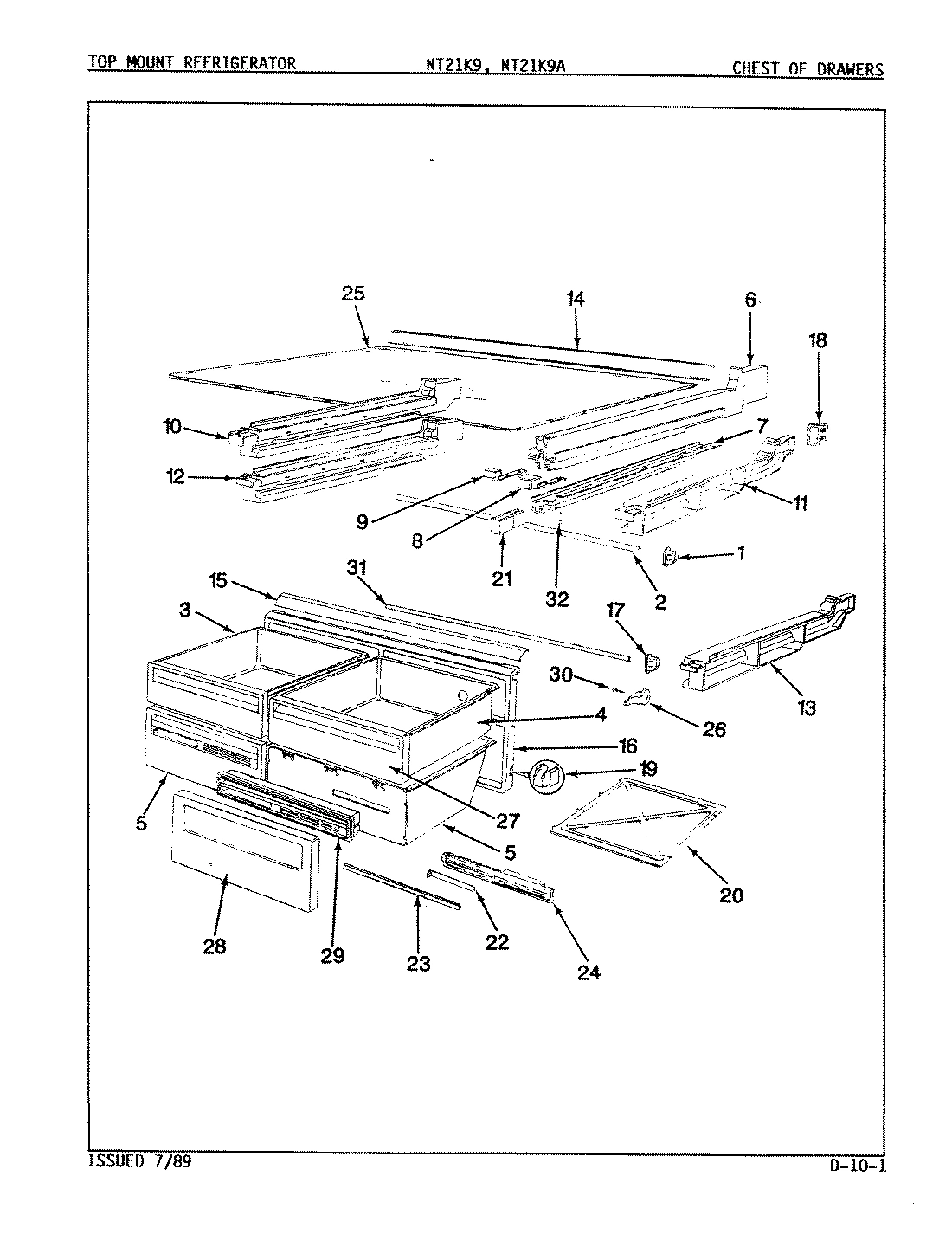 01 - CHEST OF DRAWERS