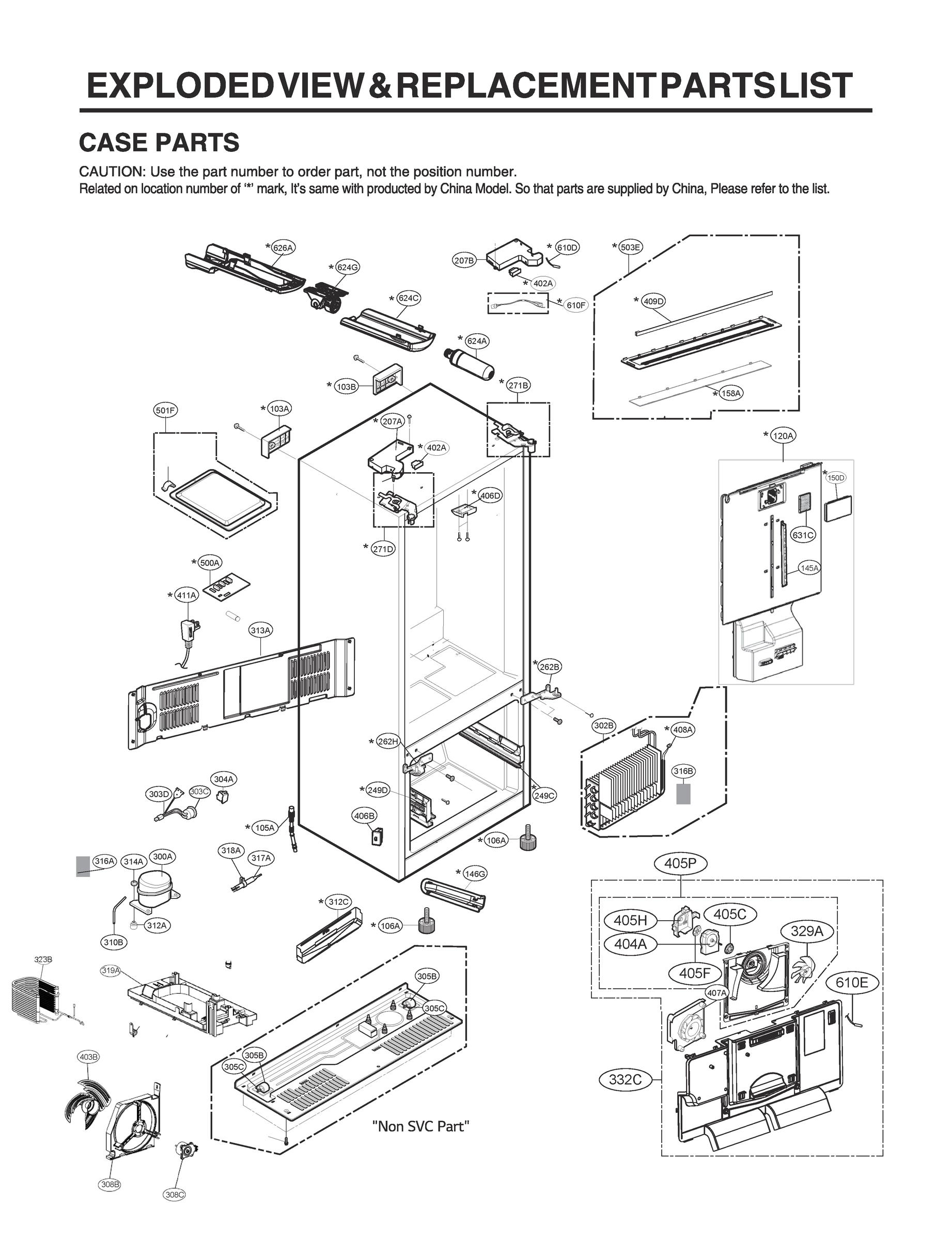 CASE PARTS