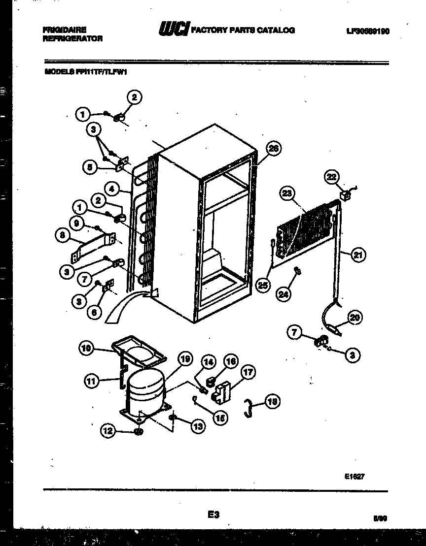 05 - SYSTEM AND AUTOMATIC DEFROST PARTS