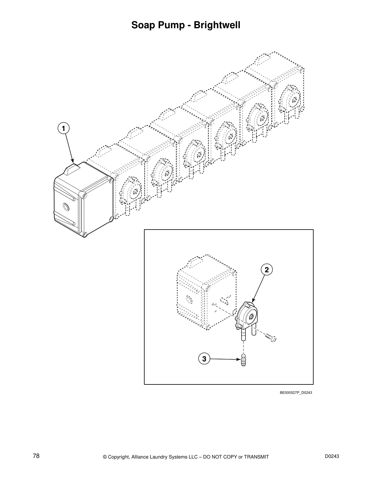 Soap Pump - Brightwell