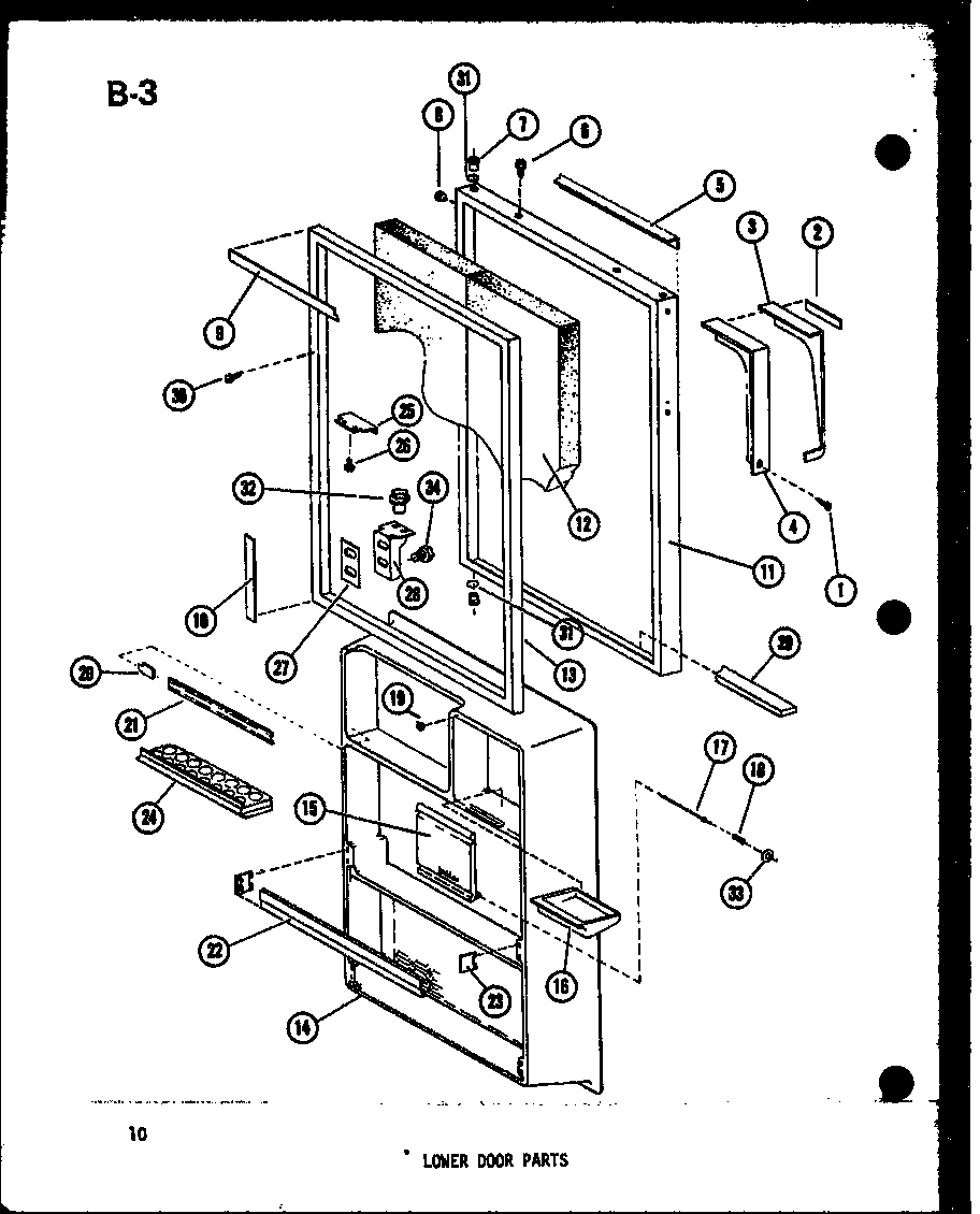 06 - LOWER DOOR PARTS