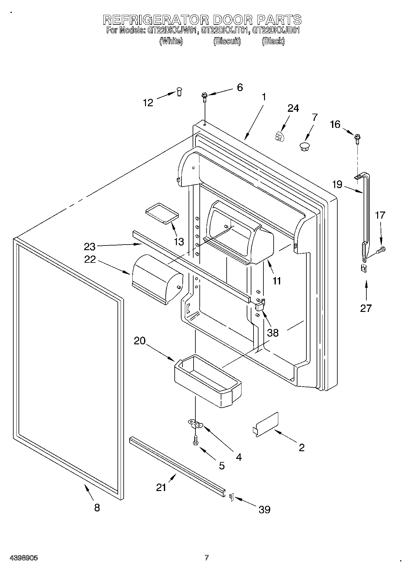 04 - REFRIGERATOR DOOR