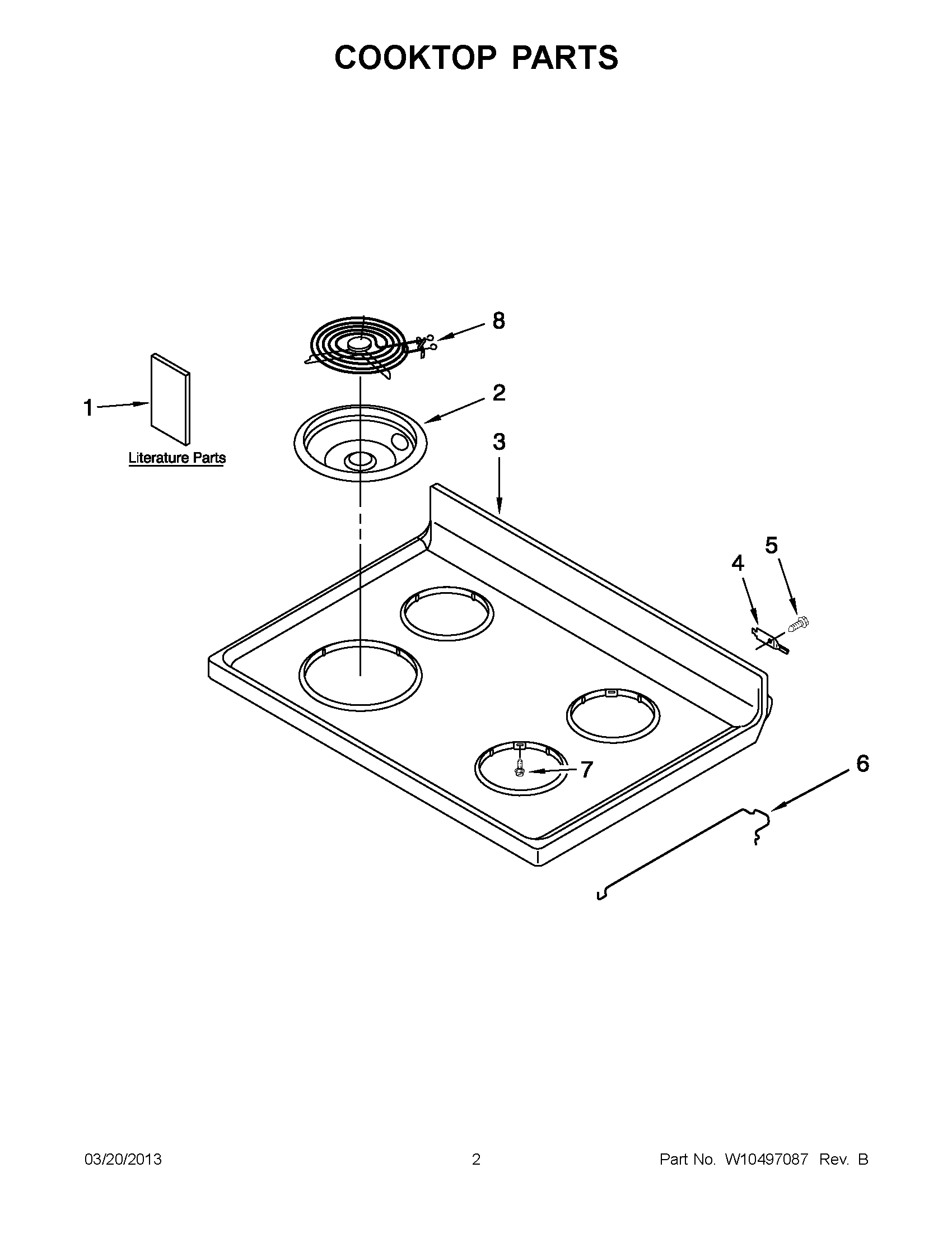 01 - COOKTOP PARTS