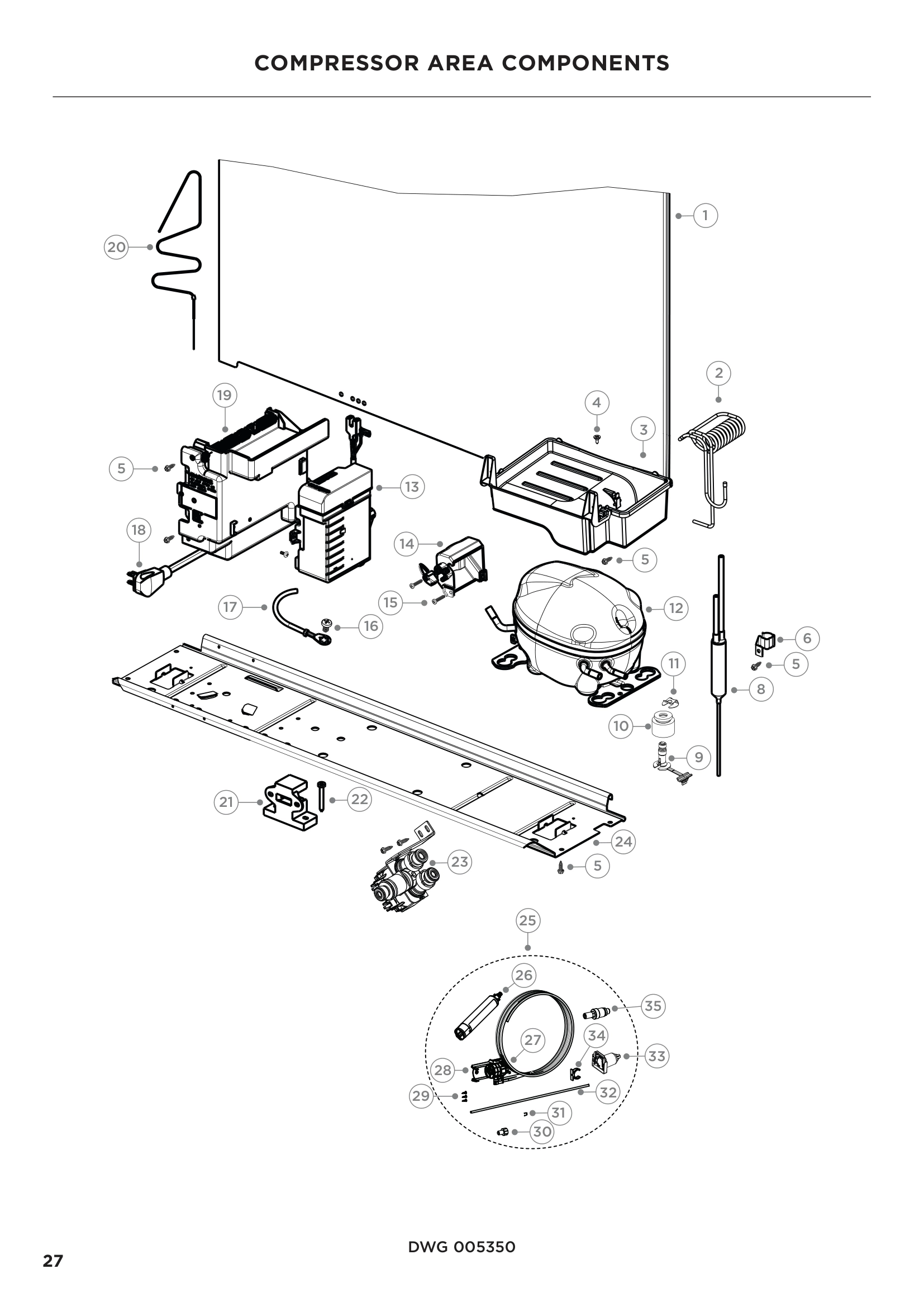 COMPRESSOR AREA COMPONENTS