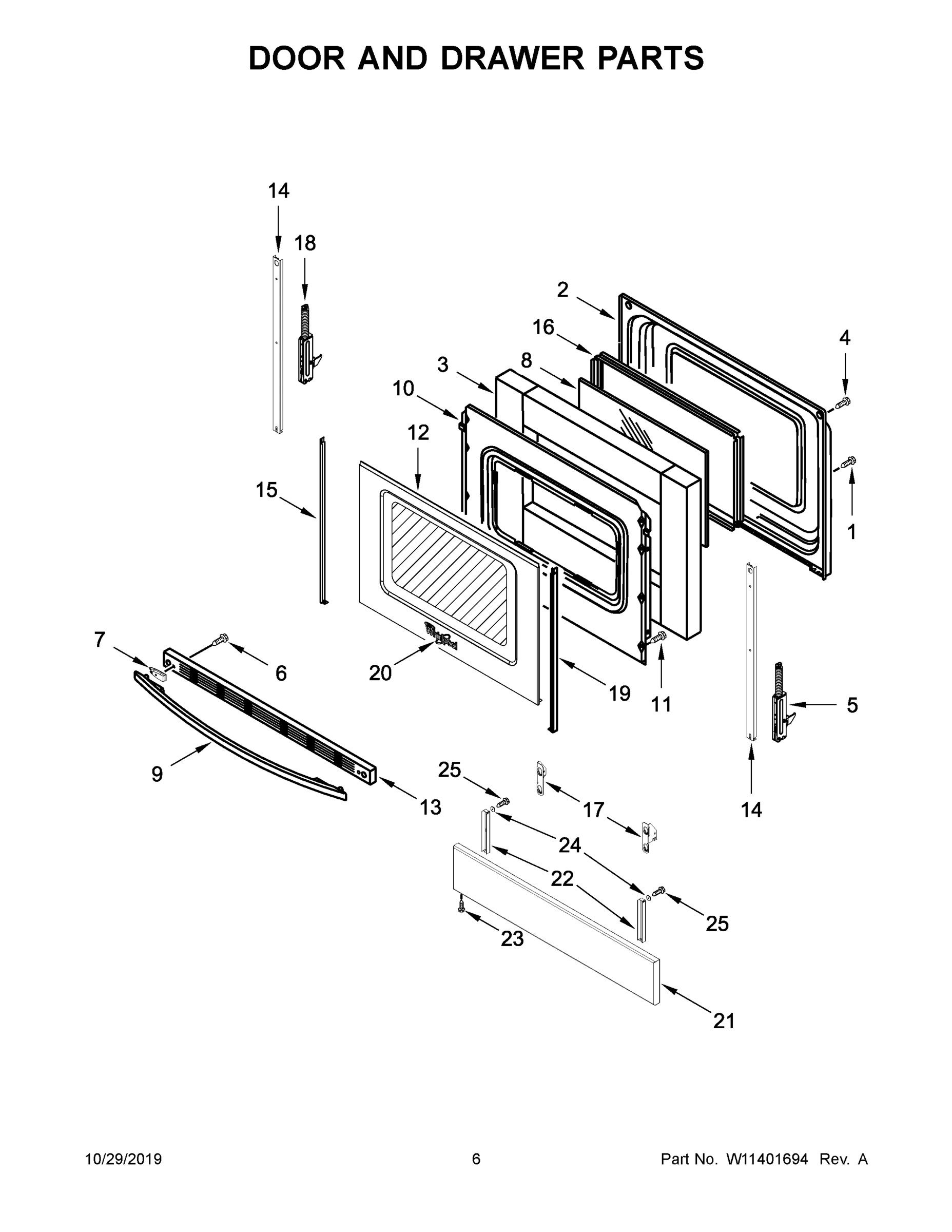 04 - DOOR AND DRAWER PARTS